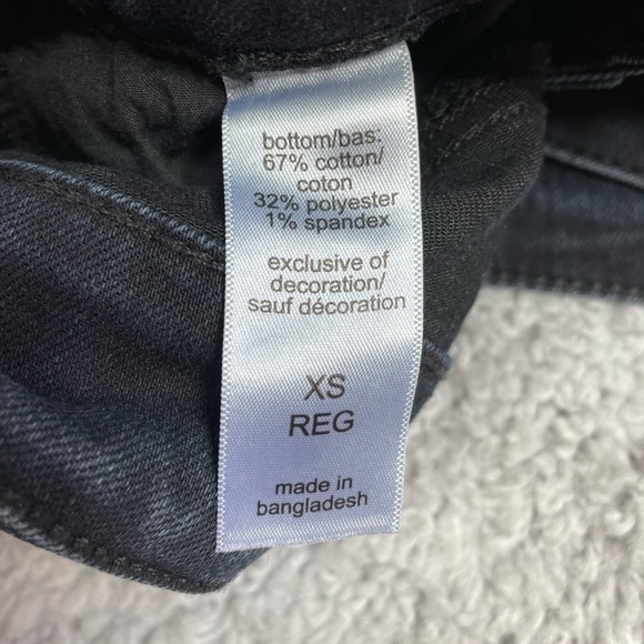 Maurices Jeans Womens Extra Small High Rise Skinny Dark Wash Jegging Stretch - Picture 4 of 5